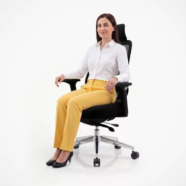   Jan Nowak®  AXIS ergonomikus hálós irodai szék – fekete
