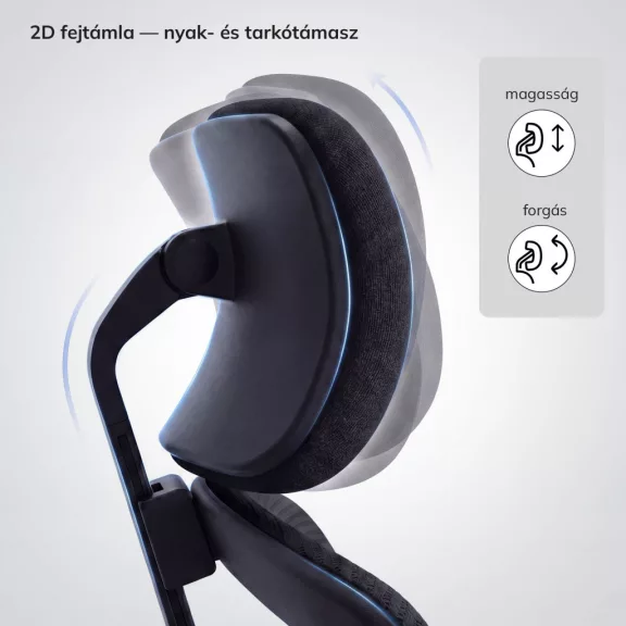 Jan Nowak® AXIS ergonomikus hálós irodai szék – fekete Jan Nowak® AXIS ergonomikus hálós irodai szék – fekete