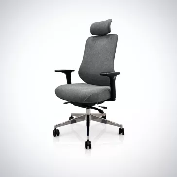   Jan Nowak®  AXIS ergonomikus hálós irodai szék – sötétszürke