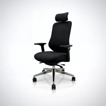   Jan Nowak®  AXIS ergonomikus hálós irodai szék – éjfekete
