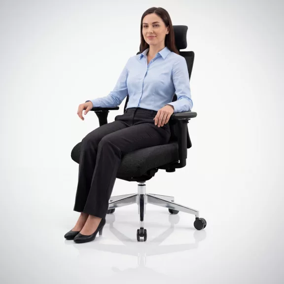 Ergonomikus irodai szék fekete hálós VECTOR Ergonomikus irodai szék fekete hálós VECTOR