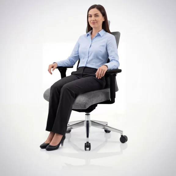 Ergonomikus irodai szék szürke hálós VECTOR Ergonomikus irodai szék szürke hálós VECTOR