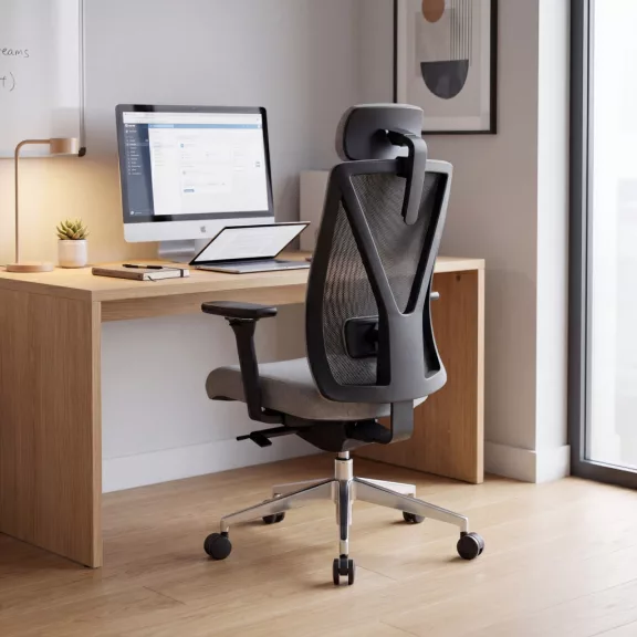 Ergonomikus irodai szék szürke hálós VECTOR Ergonomikus irodai szék szürke hálós VECTOR