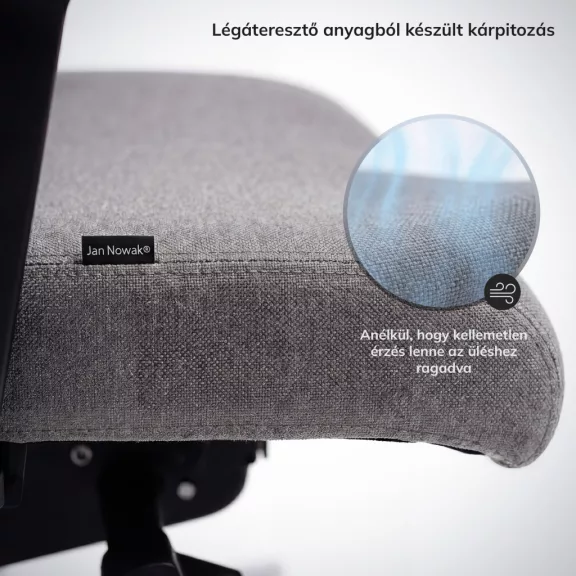 Ergonomikus irodai szék szürke hálós VECTOR Ergonomikus irodai szék szürke hálós VECTOR
