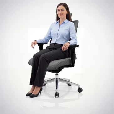 Ergonomikus irodai szék sötétszürke VECTOR