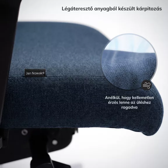Ergonomikus irodai szék sötétkék VECTOR Ergonomikus irodai szék sötétkék VECTOR