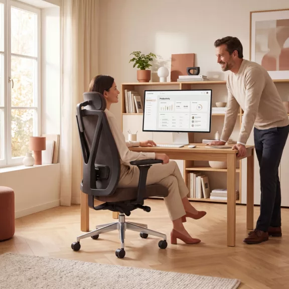 Ergonomikus irodai szék barna VECTOR Ergonomikus irodai szék barna VECTOR