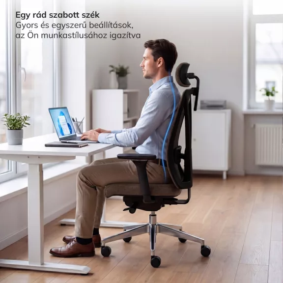 Ergonomikus irodai szék barna VECTOR Ergonomikus irodai szék barna VECTOR