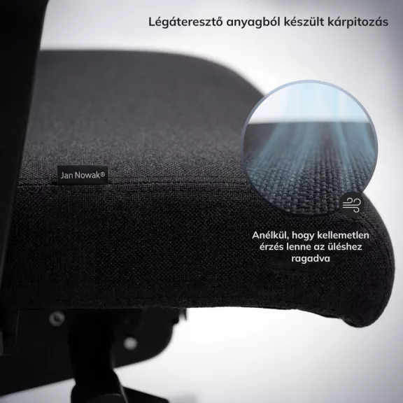 Ergonomikus irodai szék fekete VECTOR Ergonomikus irodai szék fekete VECTOR