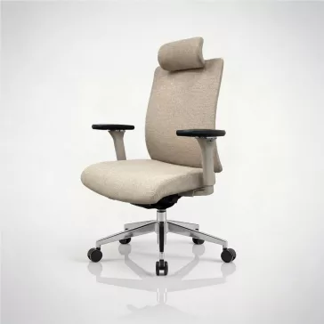 Ergonomikus irodai szék világos bézs VECTOR