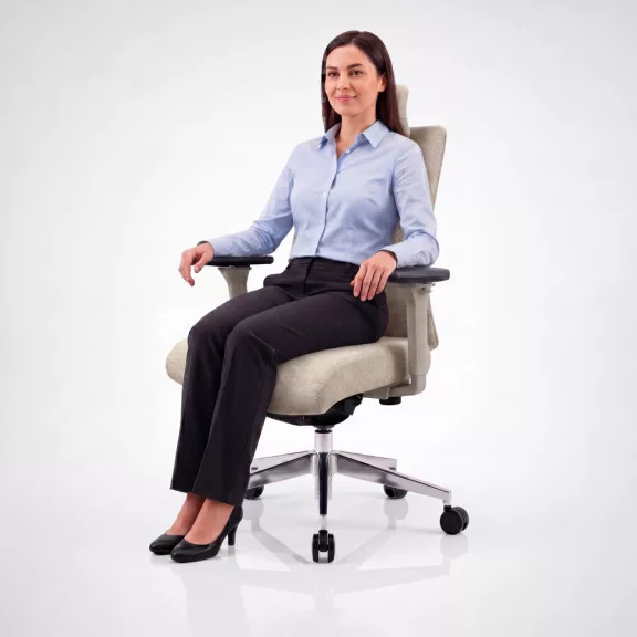 Ergonomikus irodai szék világos bézs VECTOR Ergonomikus irodai szék világos bézs VECTOR