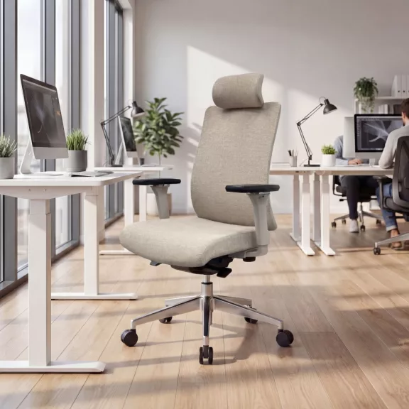 Ergonomikus irodai szék világos bézs VECTOR Ergonomikus irodai szék világos bézs VECTOR