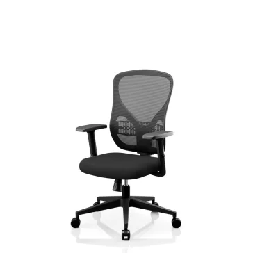 Fekete forgó irodai fotel ORBIT