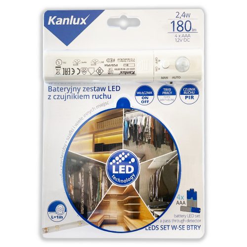 KANLUX Prémium belső LED világítás / Széfekhez, fegyverszekrényekhez