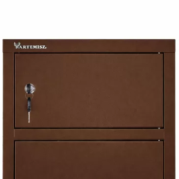 ARTEMISZ® - 5 fegyveres fegyverszekrény - barna