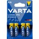 VARTA longlife LR6 1,5V AA elem