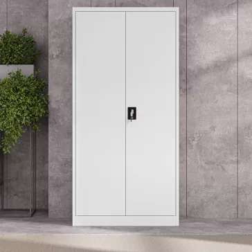 JAN - 592 Eco Design fém iratszekrény - fehér színben