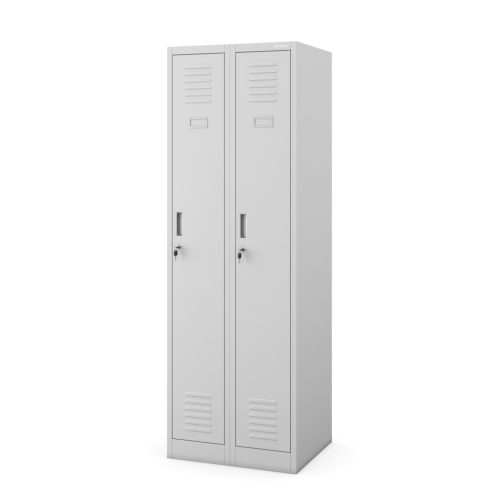 KACPER | 608 2 Fém öltözőszekrény / SZÜRKE színben