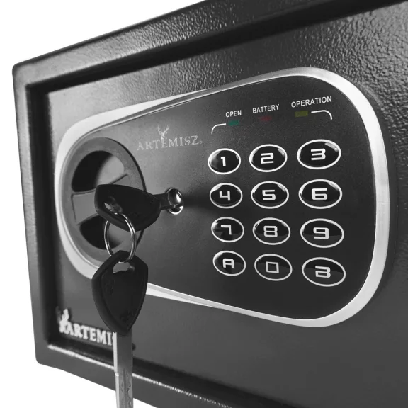 ARTEMISZ® - 200 PLUS minősített széf elektromos zárszerkezettel ARTEMISZ® - 200 PLUS minősített széf elektromos zárszerkezettel