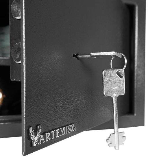 Artemisz® 200 MINI PLUS minősített széf kulcsos zárszerkezettel Artemisz® 200 MINI PLUS minősített széf kulcsos zárszerkezettel