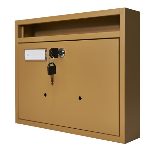 SZÉF NAGYKER® Budapest társasházi postaláda - Barna