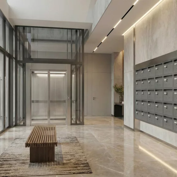 SZÉF NAGYKER® Budapest társasházi postaláda antracit | Beltéri, kulcsos zárral