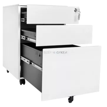 ARTEMISZ® - Gurulós fém irodai MODUL kis szekrény Konténer