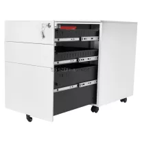 ARTEMISZ® - Gurulós fém irodai MODUL kis szekrény Konténer