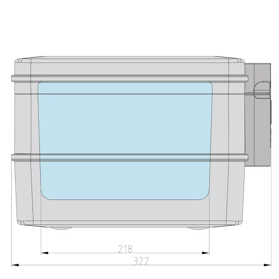 BASI® - DB 210 L tűz- és vízálló kazetta BASI® - DB 210 L tűz- és vízálló kazetta