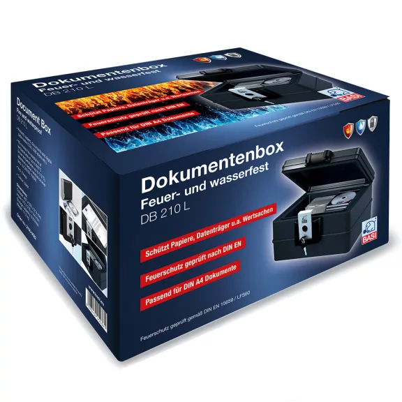 BASI® - DB 210 L tűz- és vízálló kazetta BASI® - DB 210 L tűz- és vízálló kazetta