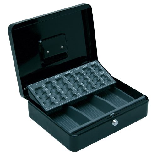 Basi – EGK 100 pénztárkazetta – acéllemezből készült, euró érmékhez és bankjegyekhez