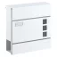 BASI BK 380M fehér újságtartós postaláda 370 × 370 × 105 mm