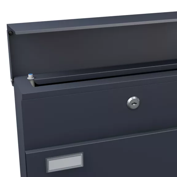 BASI BK 380M antracit újságtartós postaláda 370 x 370 x 105 mm BASI BK 380M antracit újságtartós postaláda 370 x 370 x 105 mm