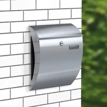 BK 2000 modern újságtartós postaláda