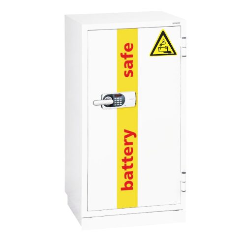 DIPLOMAT® Akkumulátor tároló tűzálló biztonsági széf | 502E