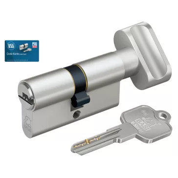 BASI V55K 30/35 gombos zárbetét fúrt kulccsal