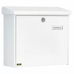 nagyméretű kerítésen kívüli postaláda