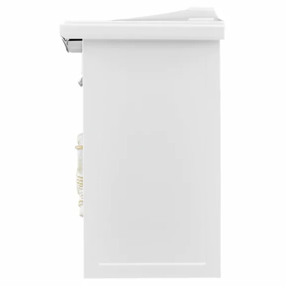 Díszes kerítésen kívüli postaláda Díszes kerítésen kívüli postaláda