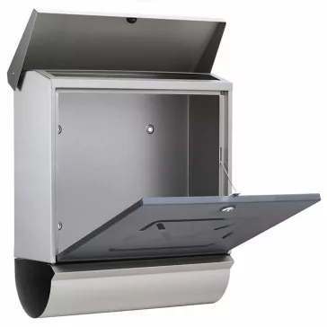   LuccaSet 37130 NI nagyméretű kerítésen kívüli postaláda újságtartóval