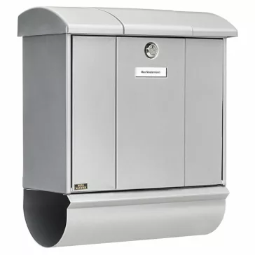   OlympSet 91600 SI extra nagyméretű kerítésen kívüli postaláda újságtartóval