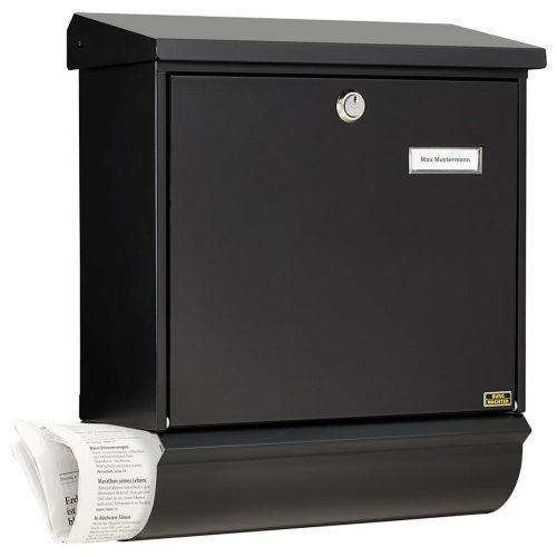 ComfortSet 91300 S nagyméretű kerítésen kívüli postaláda újságtartóval