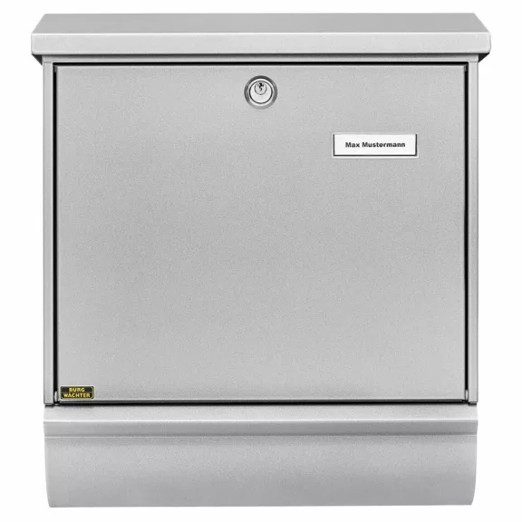 ComfortSet 91300 SI nagyméretű kerítésen kívüli postaláda újságtartóval