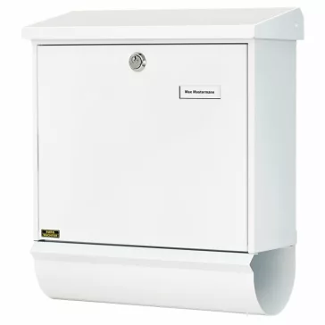   ComfortSet 91300 W nagyméretű kerítésen kívüli postaláda újságtartóval