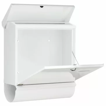   ComfortSet 91300 W nagyméretű kerítésen kívüli postaláda újságtartóval