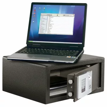 Burg Wächter® - Point 3 FS LAP laptop széf ujjlenyomatolvasós zárral