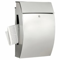   Hamburg 3815 NI luxus kerítésen kívüli postaláda újságtartóval