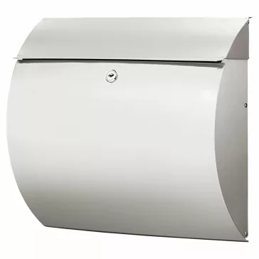 Burg Wächter modern kültéri postaláda – BW38640 – Inox – 330 x 376 x 106 mm