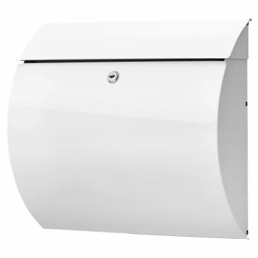 Burg Wächter modern kültéri postaláda – BW38650 – Fehér – 330 x 376 x 106 mm