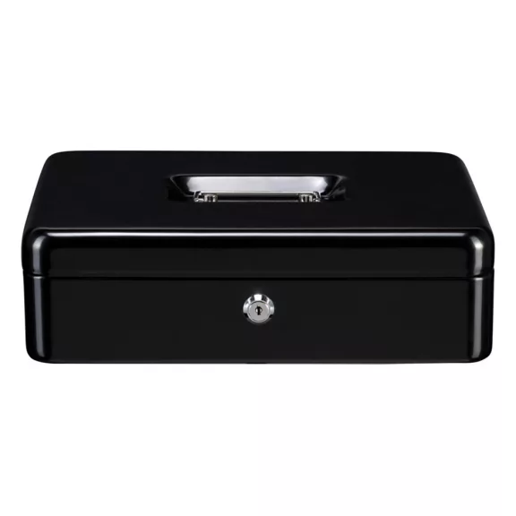 EURO pénztárkazetta – BW40080 – fekete – 90 x 300 x 240 mm