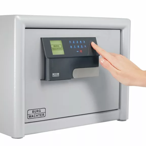 Burg Wächter® - DS 415 E FP tűzálló páncélszekrény ujjlenyomatolvasós zárral